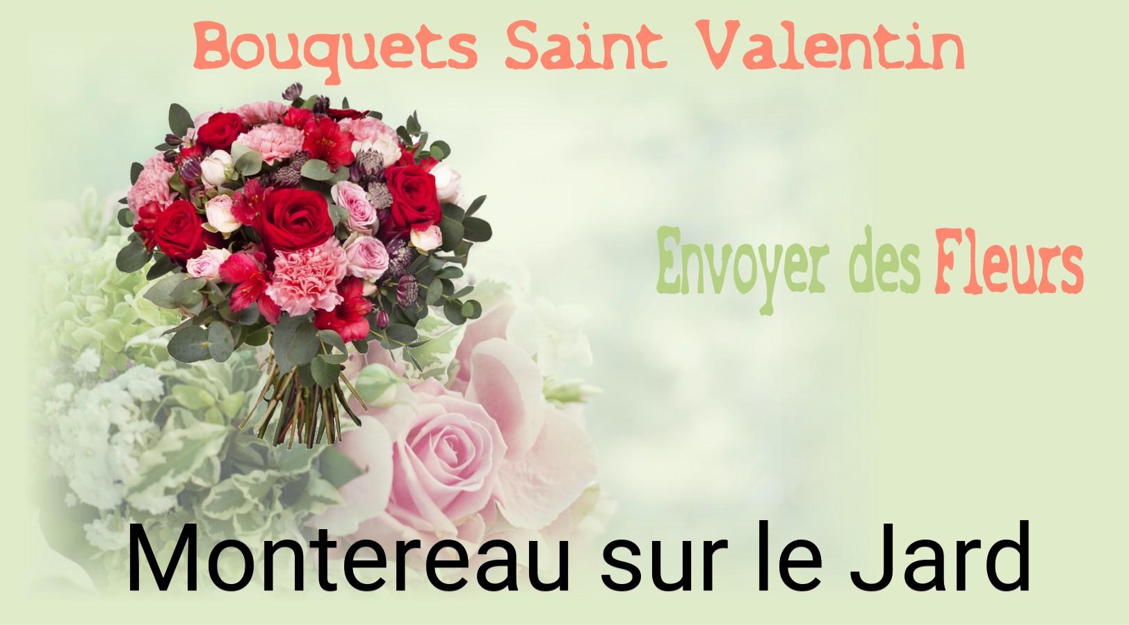 Roses de Saint-Valentin livrées à Montereau-sur-le-Jard
